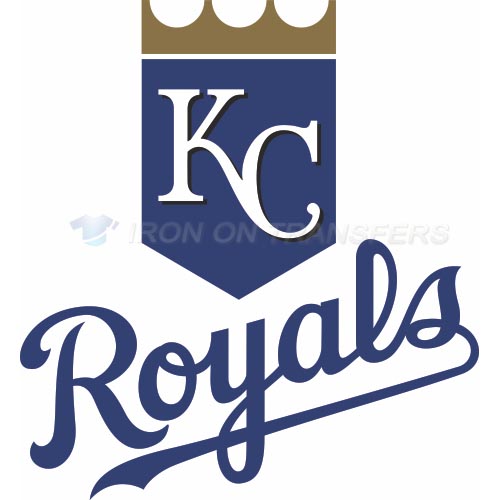 Kansas City Royals Iron-on Stickers (Heat Transfers)NO.1632